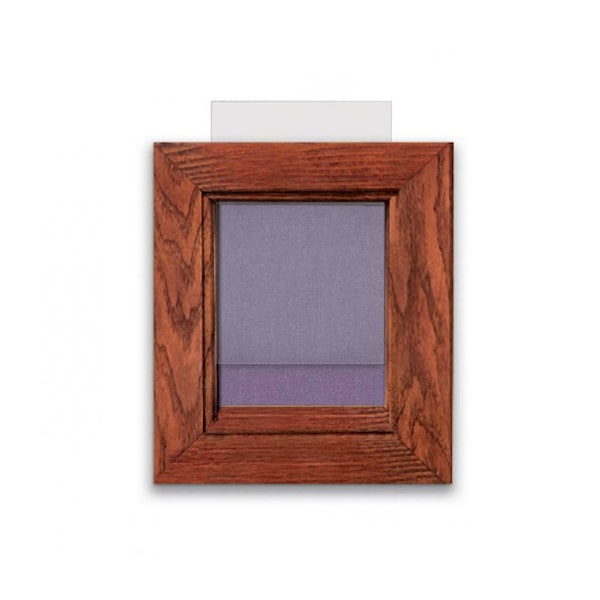 Outdoor Enclosed Combo Board, 48"x36", Bronze Frame/Blue & Cobalt